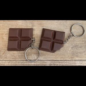 Kawaii Chocolate Bar Keychains